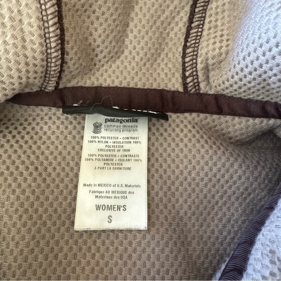 Patagonia Retro Pile fleece zip up jacket hoodie with hood and pockets womens S - Picture 10 of 14
